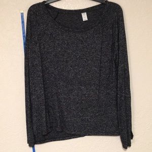 Black long sleeve shirt